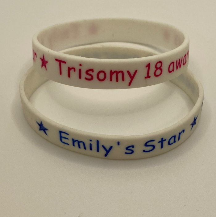 Awareness Wristband for Trisomy18